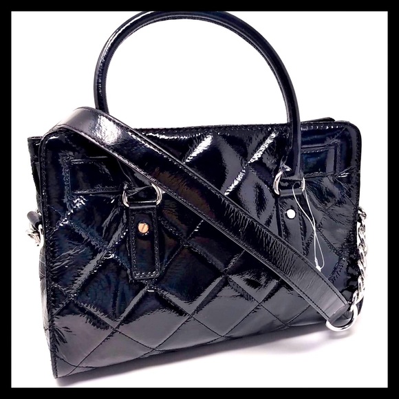 NEW! Michael Kors Hamilton Quilted Leather Satchel - Picture 5 of 11